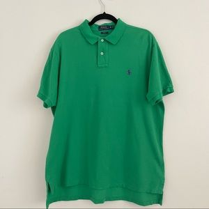 Polo by Ralph Lauren in Custom Fit in Green